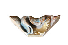 Fragment de frise en bois