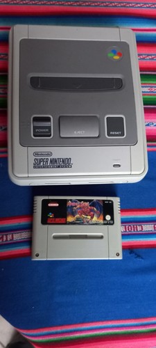 Console nintendo snes grise - nintendo, +