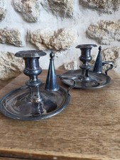 Paire De Bougeoirs /