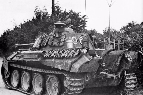 Ww2 char panther de - ww2,