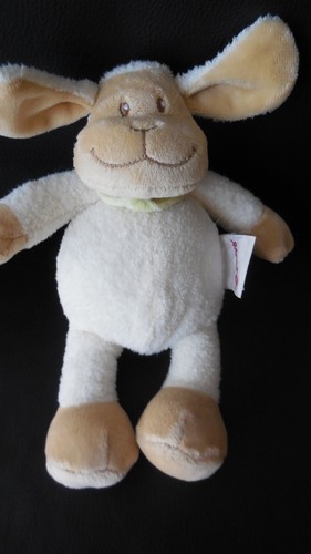 Doudou peluche mouton blanc - doudou,