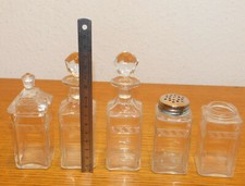 vintage ANCIEN SERVICE à HUILE vinaigre SERVITEUR saliere poivrier MOUTARDIER