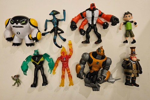 Ben action figures pvc - 10,