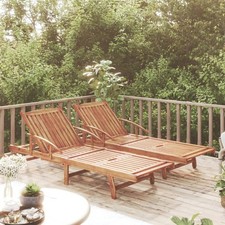 Lot de 2 Chaises Longues Bain