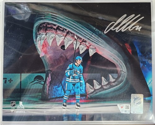 Macklin celebrini autographed - macklin,