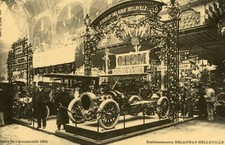 *19443 Carte Reproduction - Salon 1904 - Etablissement Delaunay Belleville