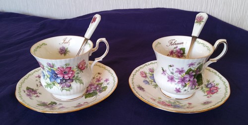Tasses porcelaine anglaise - porcelaine,