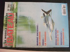 **u Modèle réduit bateau n°364 Le Tornado / Moteur OS Max 81 VR / Miniflex 