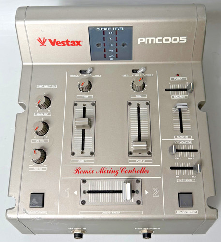 Vestax pmc 005 mixer remix - dj,