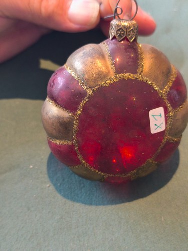 Superbe ancienne boule noel - ancienne, de