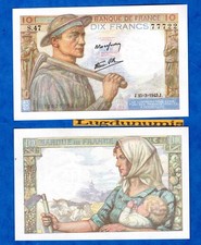 10 Francs Mineur 25/3/1943