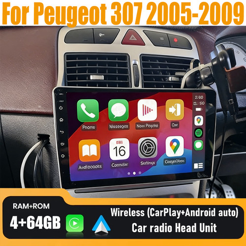 Wireless carplay android - 9", &