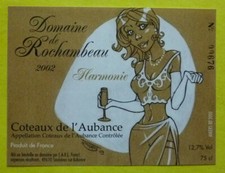 Etiquette de vin ou bière