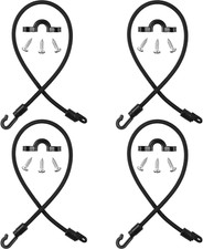 4 Pack 12" Fishing Rod Straps