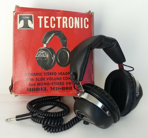 Casque audio vintage tectronic - audio,