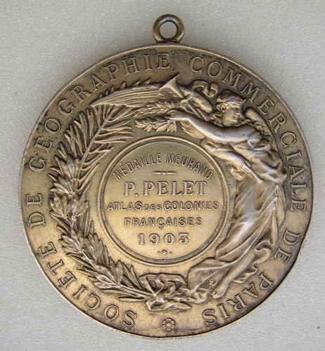 Medaille argent societe - medaille,