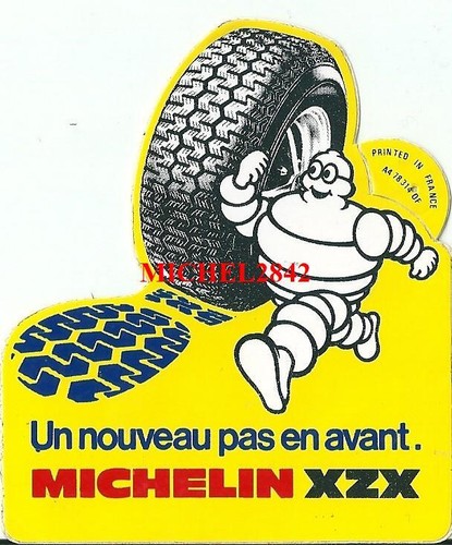 Autocollant sticker michelin - sticker,
