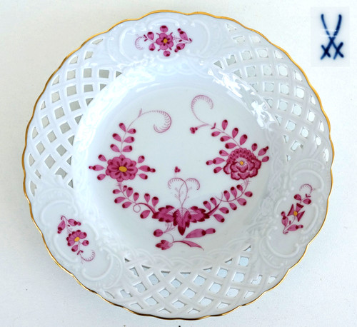 Meissen assiette porcelaine - -,