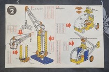 MECCANO ANCIEN MANUEL BOITE