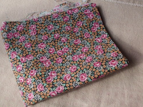 Coupon tissu ancien - , "