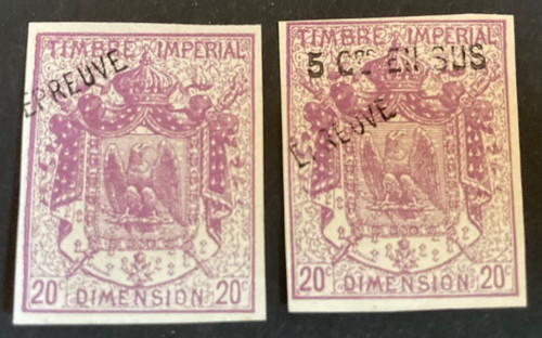 Timbres fiscaux impérial - ,