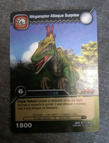 Mégaraptor attaque surprise - mégaraptor,