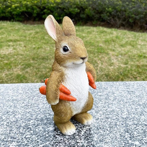 Statue jardin lapin - statue,