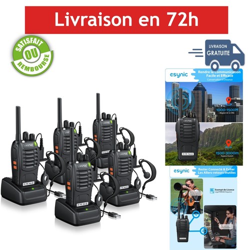 Esynic talkie walkie radio - esynic,
