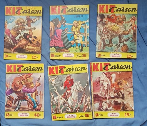 Lot anciens kit carson - lot, de