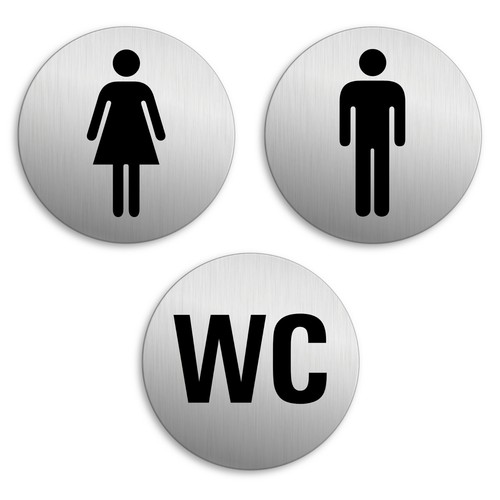 Plaque toilettes dames - toilettes, wc
