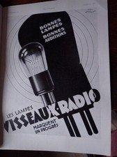 lampe VISSEAUX RADIO + porte