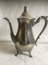 théière cafetière verseuse métal argenté Léonard Silver Plate