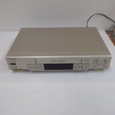 Sony SLV-R550 VHS Video Cassette Recorder VCR Silver Retro Japan