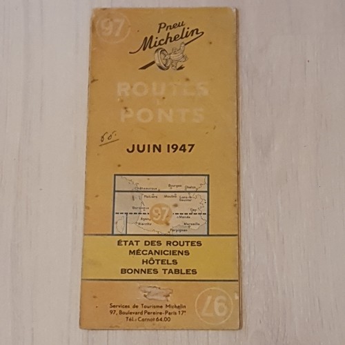 Carte michelin 97 - carte,