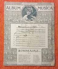 Partition ancienne  Album