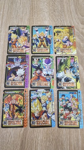 Lot cartes dragon ball z - 9,