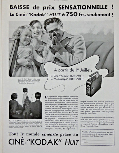 Publicité presse 1934 - de,