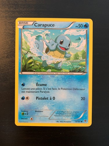 Carte pokémon commune - carte,
