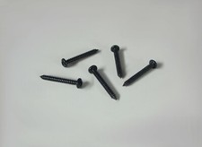 5X Vis En Tôle 3,9X32 Tête Fraisée Noire Zinguée 7981 De Würth