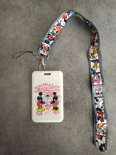 Porte carte badge mickey - porte, carte-badge