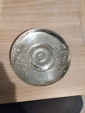 Assiette Coupelle Argent Massif Orfèvre Boulenger Art Nouveau Poids 147 Grammes