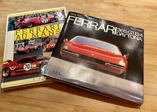 FERRARI 365 GTB/4 DAYTONA & FERRARI AU MANS BOOK PAUL FRERE D PASCAL VERY RARE