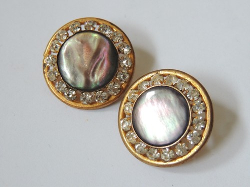 Boutons anciens metal - boutons,