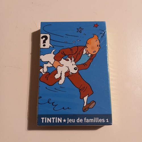 Jeu familles tintin - familles,