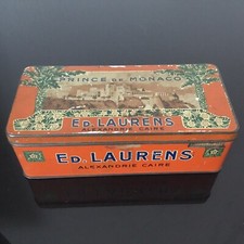 Boîte Ancienne Cigarette LAURENS Prince De Monaco Palais Princier