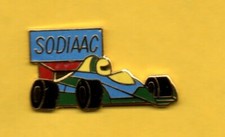 Pin's lapel pin pins Voiture Sport Monoplace F1 F2 F3 SODIAAC SODIAC FORMULE 1