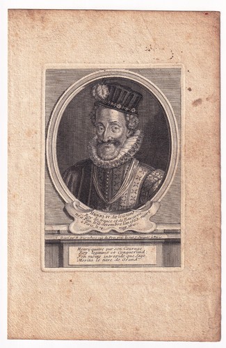 Portrait xviiie henri roi - iv,