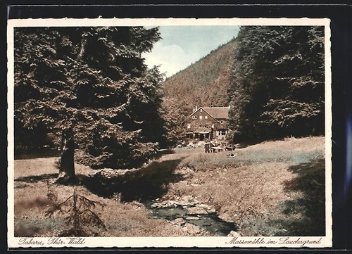Carte postale tabarz porte - /,