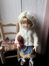 vêtement compatible poupée Mini-Sarah, Ruby red 20 cm