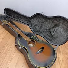 Guitare électrique acoustique Yamaha APX-8A Sunburst 6 cordes coupe avec...